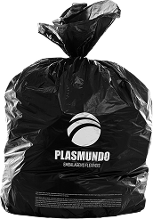 Sacos de Lixo da Plasmundo. Feitos de materiais reciclados e de alta durabilidade